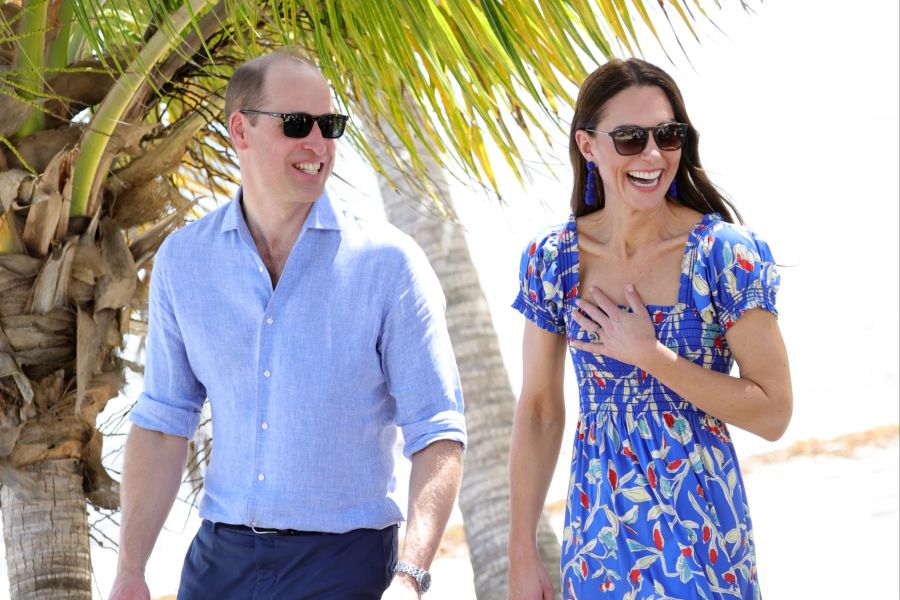 Kate und William in Belize auf ihrer Karibikreise