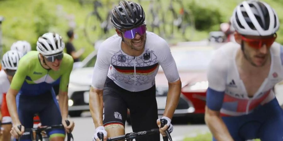Wurde Zehnter im olympischen Strassenradrennen: Maximilian Schachmann. Foto: Tim De Waele/Pool Getty Images/dpa