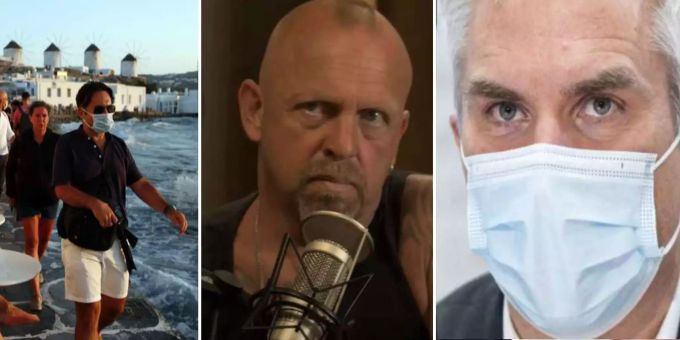 Besonders zu reden gaben diese Woche das Corona-Comeback in Mykonos, Göläs Auftritt bei StickerTV und die Taskforce, welche Geimpfte in Rückkehrer-Quarantäne stecken will. tt