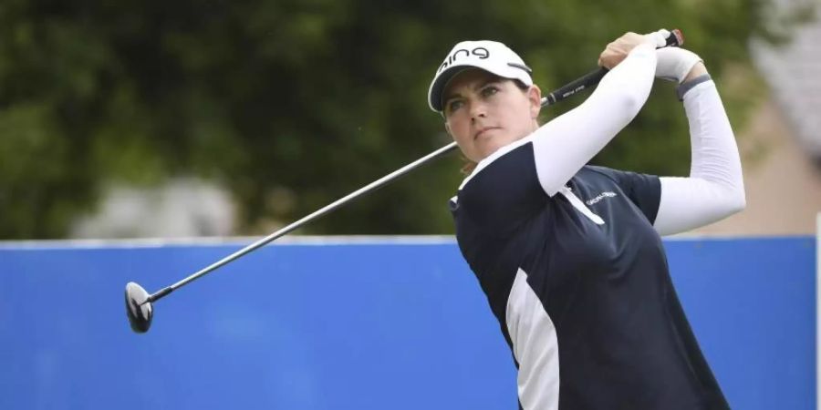Würde sich über einen olympischen Gold-Mixed-Wettbewerb freuen: Golferin Caroline Masson. Foto: Michael Woods/AP/dpa