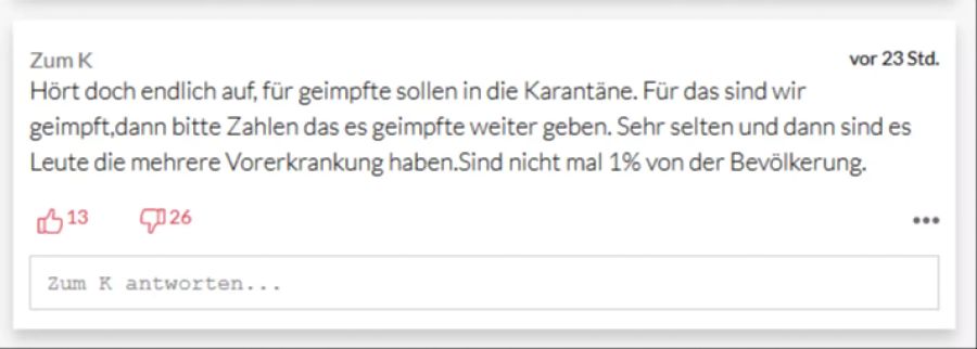 Dieser User regt sich offenbar fürchterlich über die Ankündigung auf.