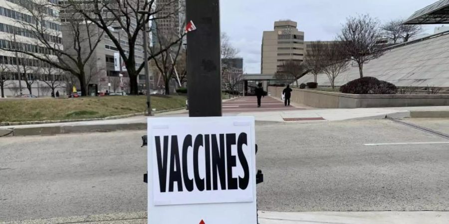 Statt der angestrebten 70 Prozent sind in den USA bisher «nur» 67 Prozent aller Erwachsenen mindestens einmal geimpft. Foto: Lena Klimkeit/dpa