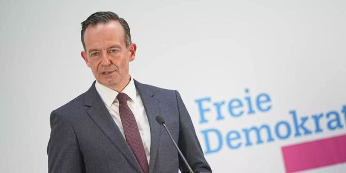 Volker Wissing, Generalsekretär der FDP (Freie demokratische Partei). Volker Wissing