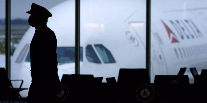 Eine Maschine der Delta Air Lines. Delta Airlines