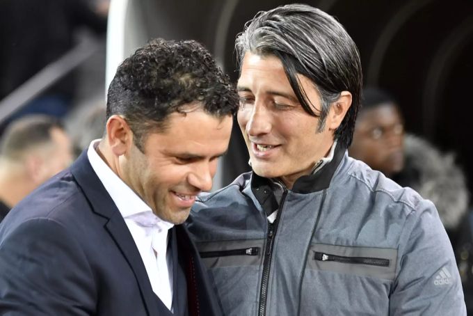 Uli Forte und Murat Yakin verstehen sich auch abseits des Platzes gut. uli forte