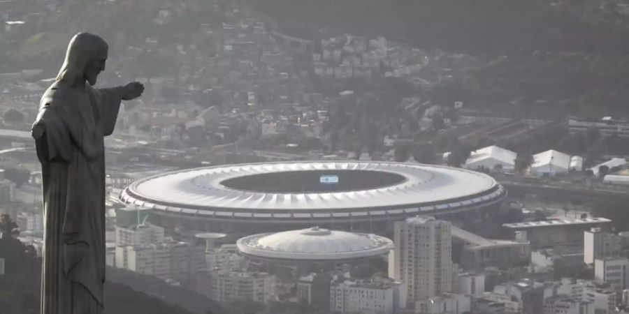 Das berühmte Maracanã-Stadion in Rio De Janeiro. Foto: Felipe Dana/AP/dpa