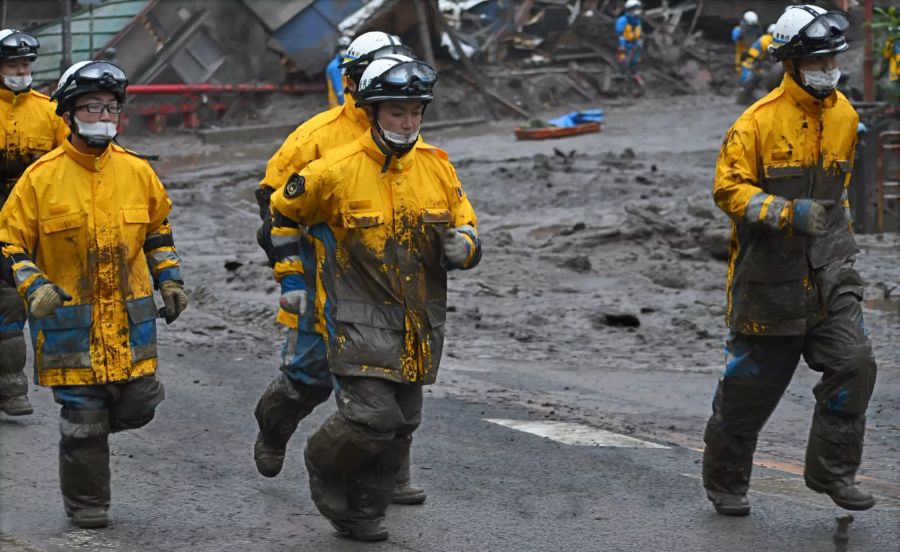 Landslide in Japan