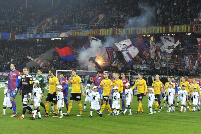 In der Meistersaison 2011/12 strömten im Schnitt 29'775 Fans in den Basler St.Jakob-Park. FC Basel