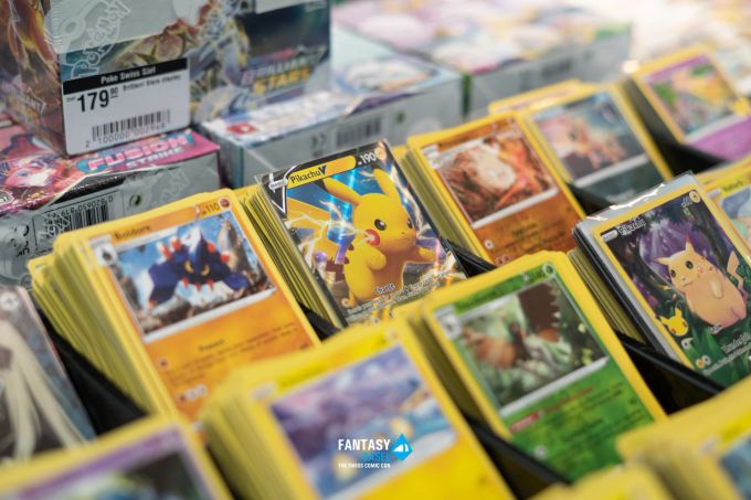 Auch Pokémon-Karten können an der Fantasy Basel getauscht werden. Fantasy Basel