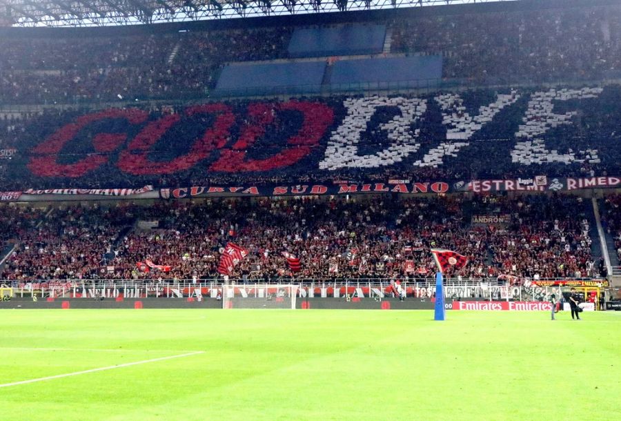 Die Fans zeigen eine eindrückliche Choreo.