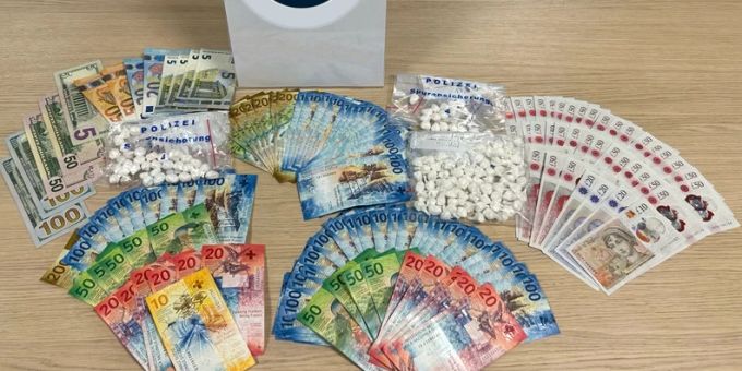 Zürich: Kokain während der Verhaftung geschluckt. Zürich
