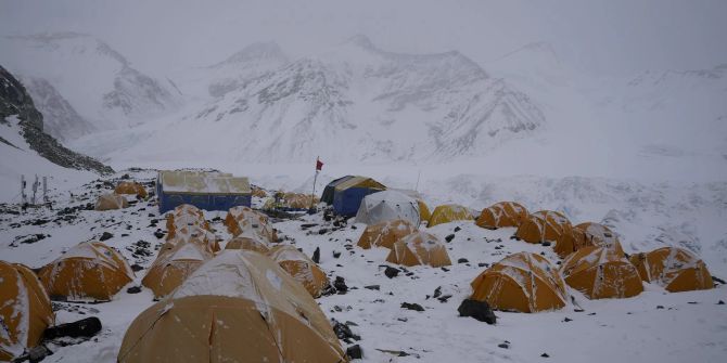 Basislage Mount Everest