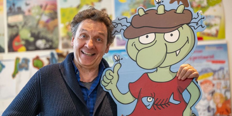 Der Kinderbuchautor und Illustrator Erhard Dietl ist der Autor der «Olchis»-Bücher.