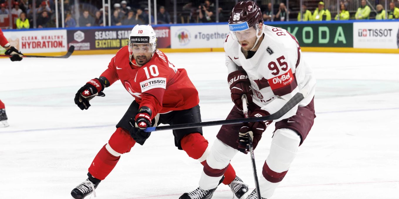 Eishockey WM Schweiz kassiert gegen Gastgeber Lettland erste Pleite