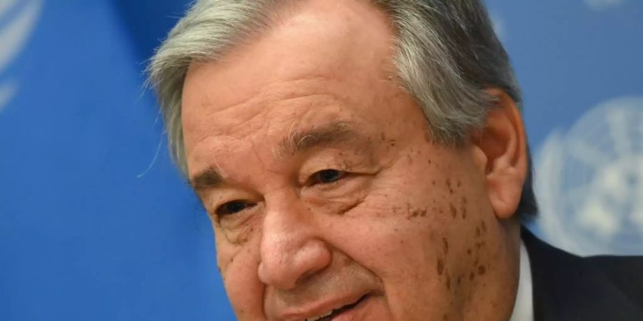 UN-Generalsekretär António Guterres