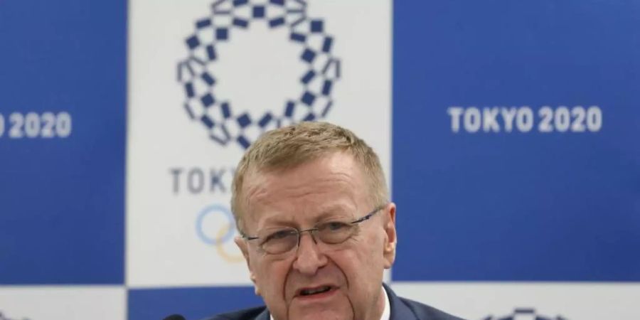 John Coates, Vorsitzender der Koordinationskommission für die Olympischen Spiele 2020 in Tokio. Foto: Du Xiaoyi/XinHua/dpa