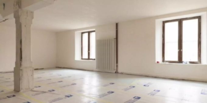 Frisch saniertes Atelier Atelier