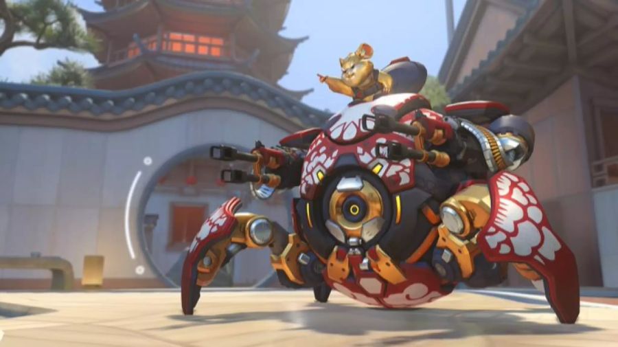 Hammond mit seinem Roboter Wrecking Ball.