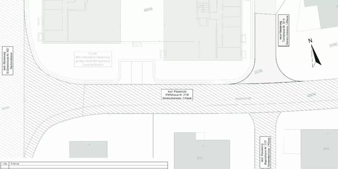 Teilstrassenplan «Turmstrasse» Teilstrassenplan «Turmstrasse»