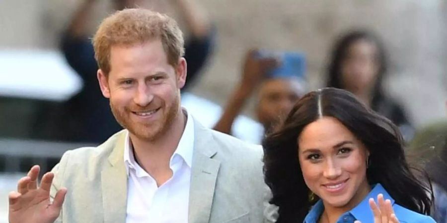 Harry und Meghan dürfen ab Frühjahr nicht mehr ihren Markennamen «Sussex Royal» benutzen. Foto: Dominic Lipinski/PA Wire/dpa