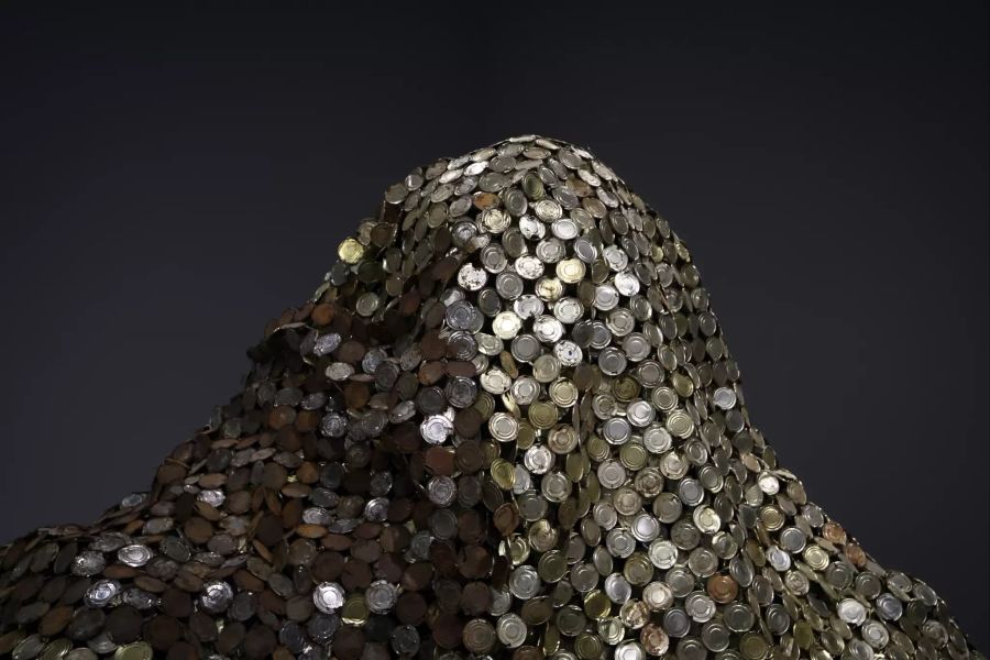 El Anatsui Kunstwerk