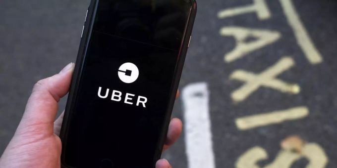 Die App Uber. Uber