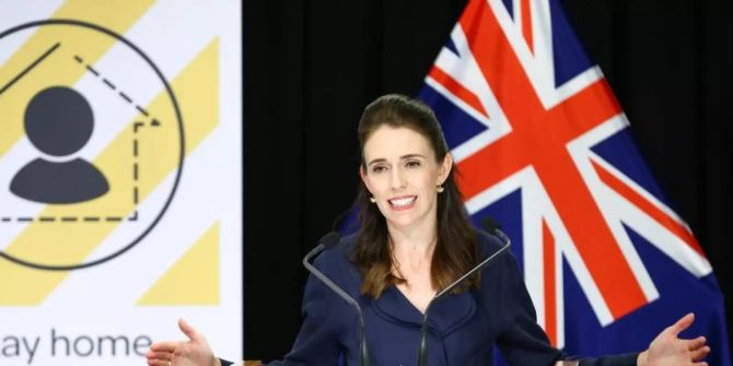 erdbeben regierungschefin Jacinda Ardern