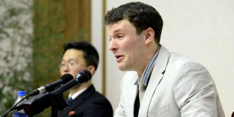 Der Student Otto Warmbier (Archivfoto)
