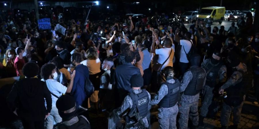 Proteste in Rio de Janeiro