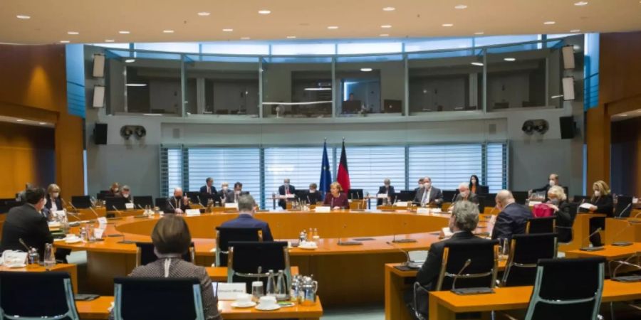 Sitzung des Bundeskabinetts