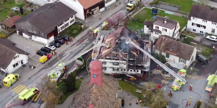 Brand Feuerwehr