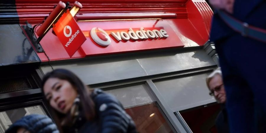 Vodafone-Shop in London