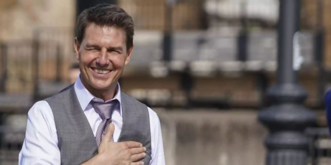 Tom Cruise am Filmset von «Mission Impossible 7».(Symbolbild) «Mission: Impossible»