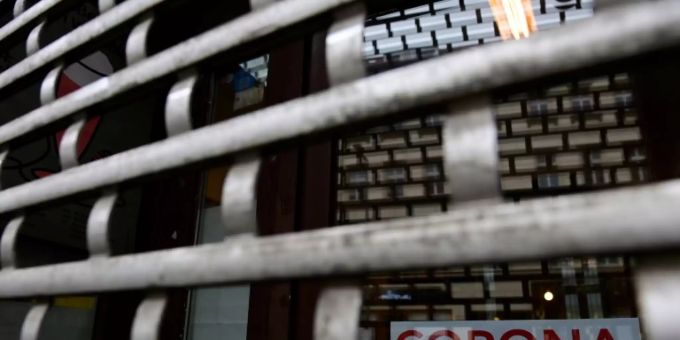 Geschlossenes Geschäft Geschlossenes Geschäft