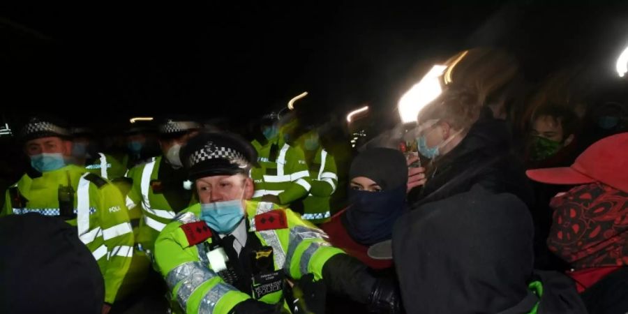 Vier Festnahmen bei Mahnwache in London