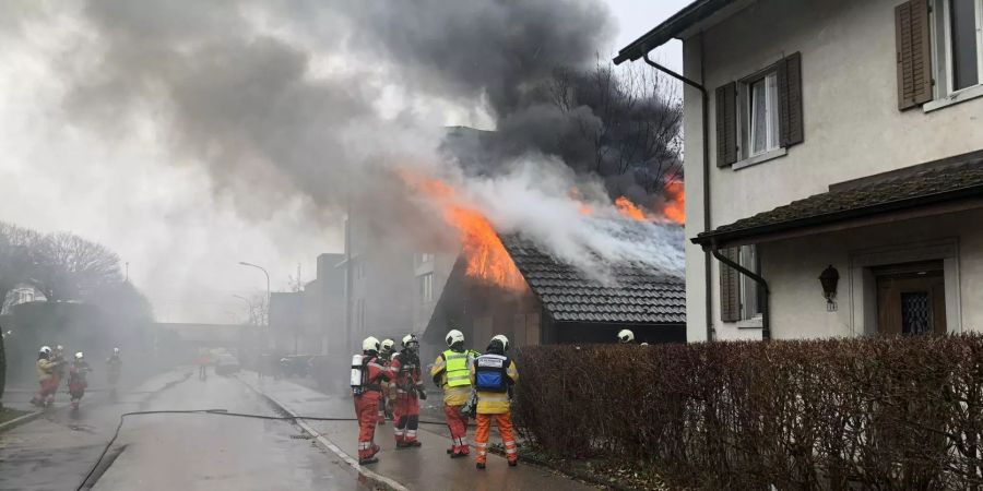 Wangen-Brüttisellen Brand