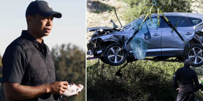 Nach Horror-Unfall - Golfstar Tiger Woods meldet sich aus dem Spital