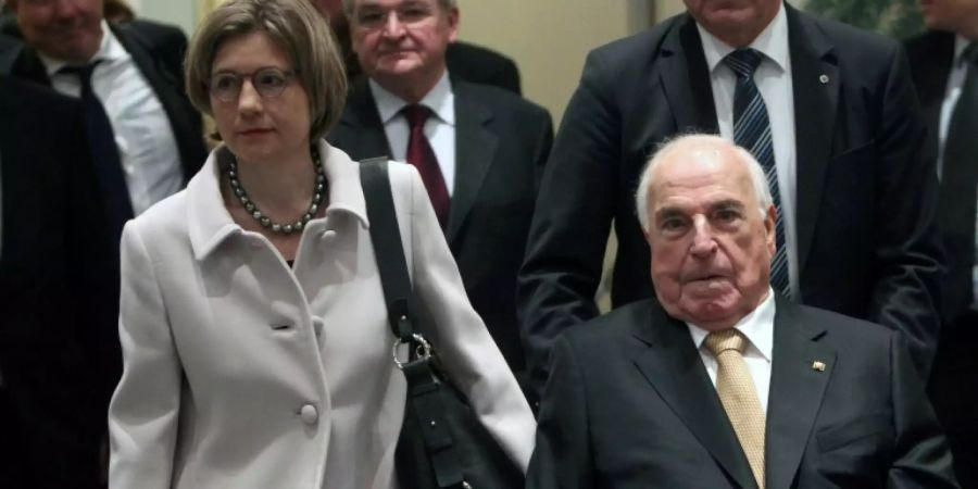 Helmut Kohl und Maike Kohl-Richter