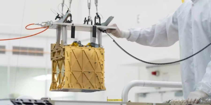 CO2 auf dem Mars in Sauerstoff umgewandelt