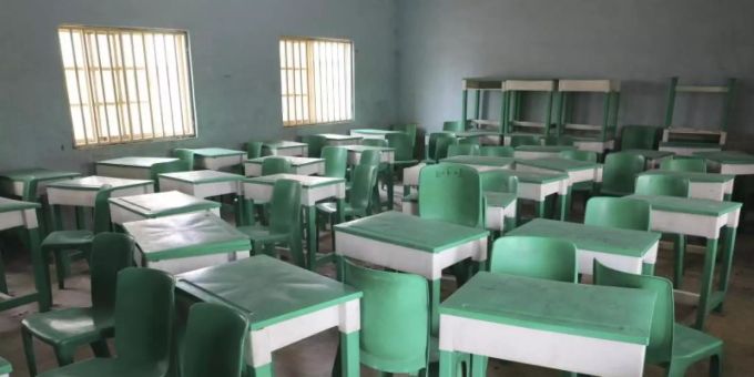 Aus dieser nigerianischen Schule wurden erst im Februar Hunderte Schulkinder verschleppt. Foto: Ibrahim Mansur/AP/dpa Aus dieser nigerianischen Schule wurden erst im Februar Hunderte Schulkinder verschleppt. Foto: Ibrahim Mansur/AP/dpa