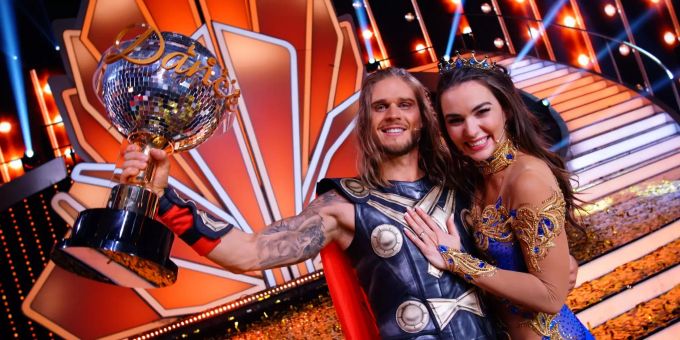 «Let's Dance»: Sieger Rúrik Gíslason und Renata Lusin. Let's Dance