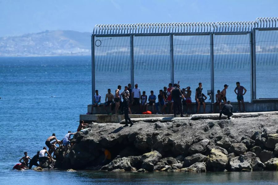 Migranten in Spanien