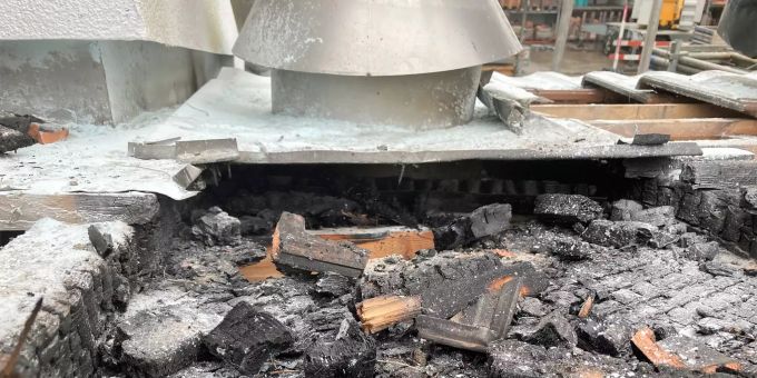 Beim Brand wurde niemand verletzt. Kantonspolizei Glarus