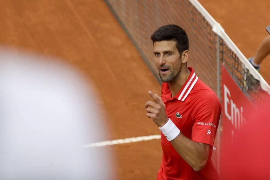 Leistet sich erneut einen verbalen Aussetzer: Novak Djokovic (33).