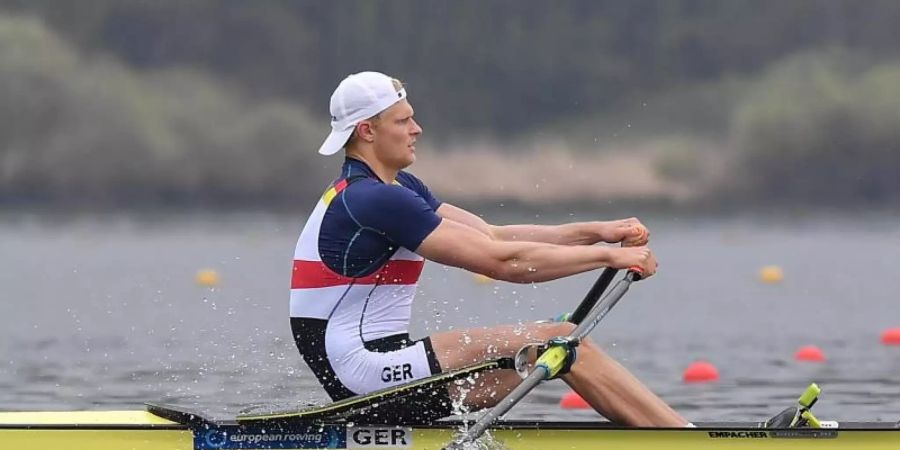 Zeigt sich beim Weltcup in Zagreb in guter Form: Oliver Zeidler in Aktion. Foto: Danilo Vigo/LPS via ZUMA Wire/dpa