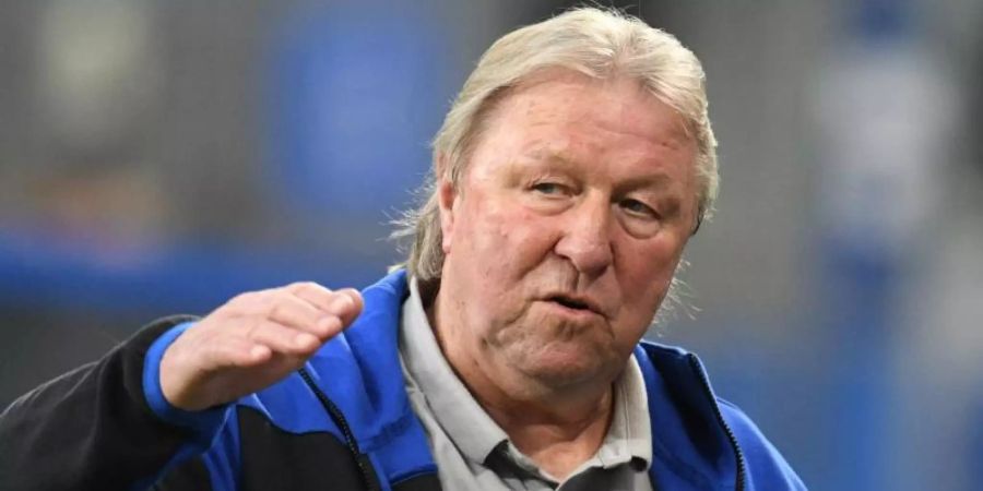 Hamburgs neuer Trainer Horst Hrubesch will mit dem HSV doch noch den Aufstieg schaffen. Foto: Daniel Reinhardt/dpa