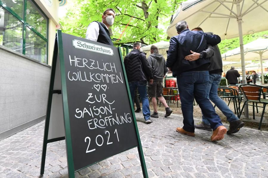 Die Restaurant-Saison 2021 ist eröffnet.