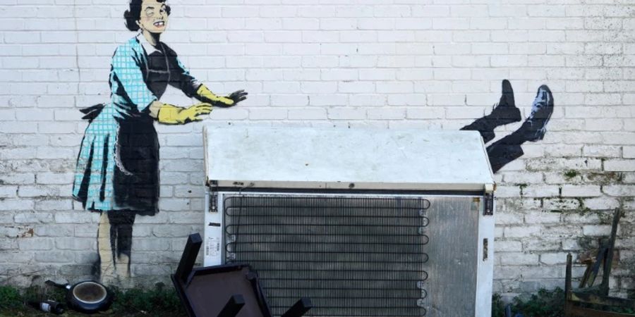 Ein neues Banksy-Werk tauchte in Margate auf