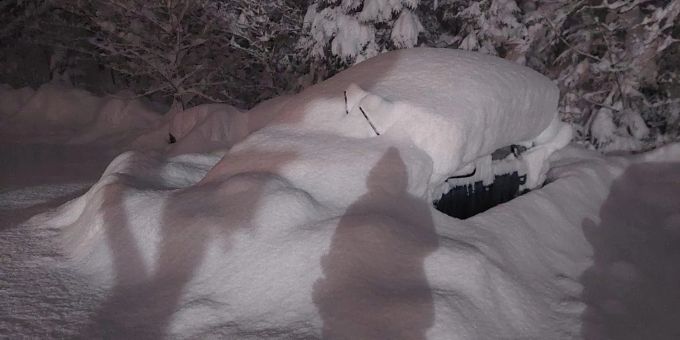 Schnee-Chaos - 70 Menschen in Österreich von Aussenwelt abgeschnitten