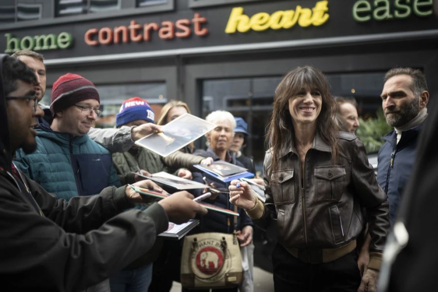 Die britisch-französische Schauspielerin Charlotte Gainsbourg am Zurich Film Festival 2022.